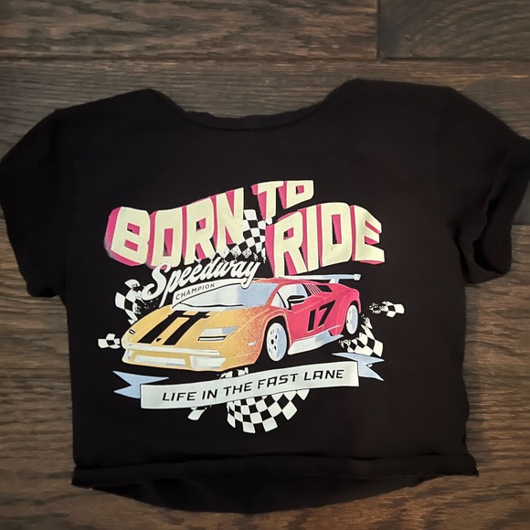 Graphic crop top - Picture 1 of 2